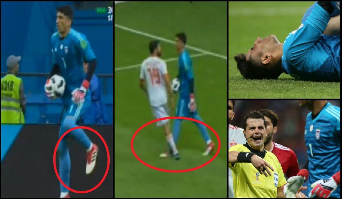 España vs Irán: ¿El arquero más mentiroso del Mundial o Diego Costa mereció expulsión por terrible agresión?