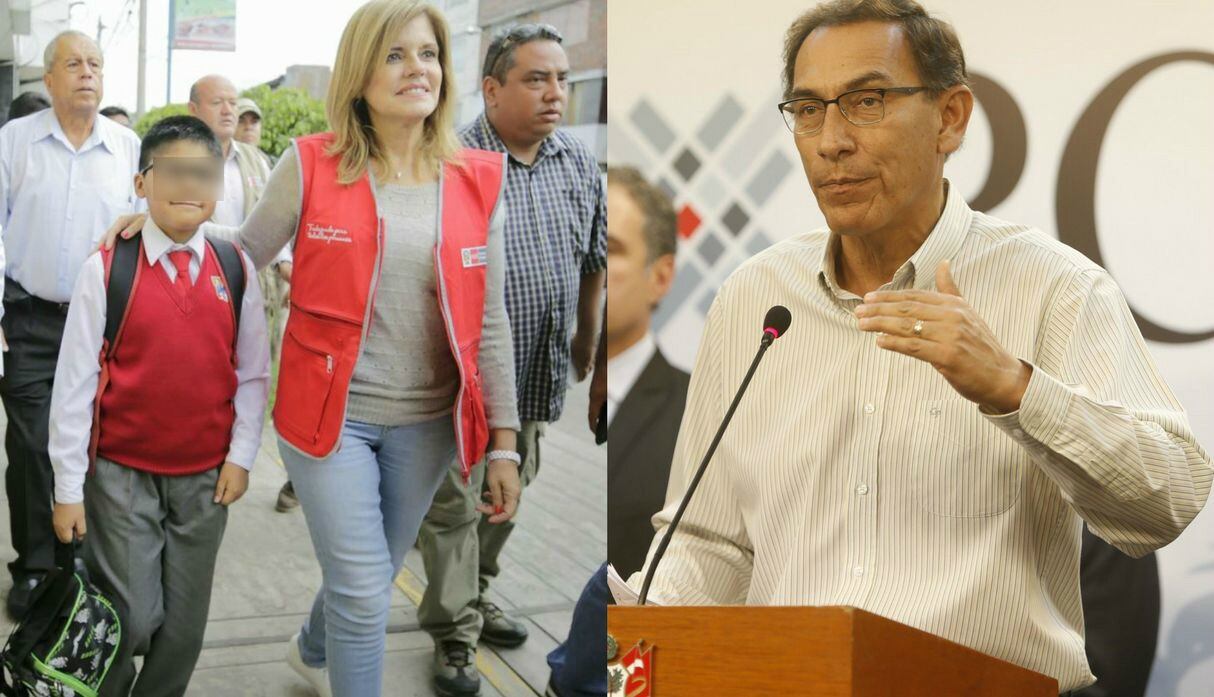 Mercedes Aráoz: ‘Martin Vizcarra es un hombre leal a la estabilidad de nuestro país’. (Fotos: Andina/USI)