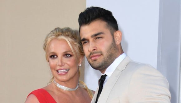 Britney Spears tiene una relación con Sam Asghari. (Foto: Kevin WINTER / AFP)