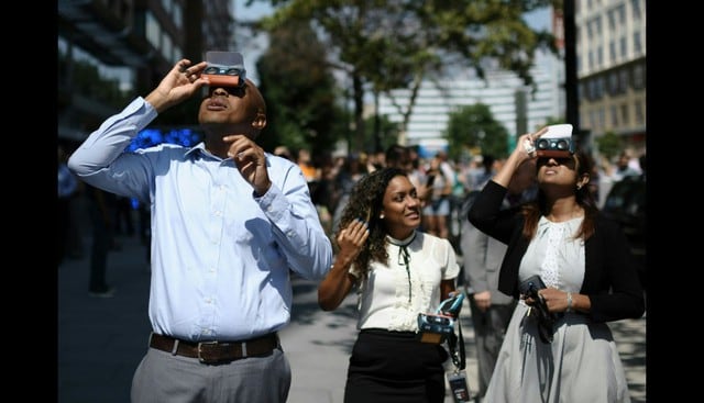 Eclipse solar este martes 2 de julio (Fuente: AFP)