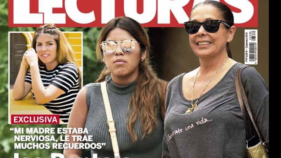 Isabel Pantoja: Su hija 'Chabelita' regresó al Perú