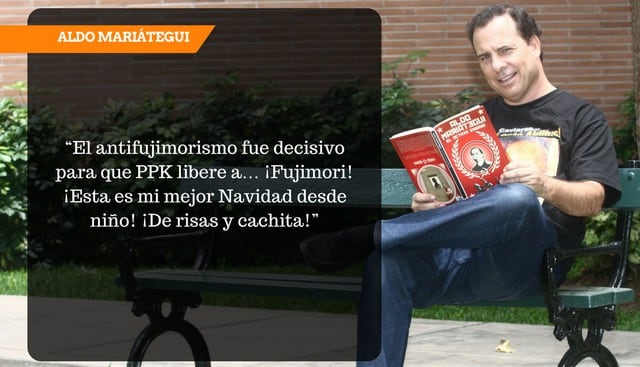Aldo Mariátegui se mofa de “caviares” opositores al indulto a Alberto Fujimori y los manda a marchar