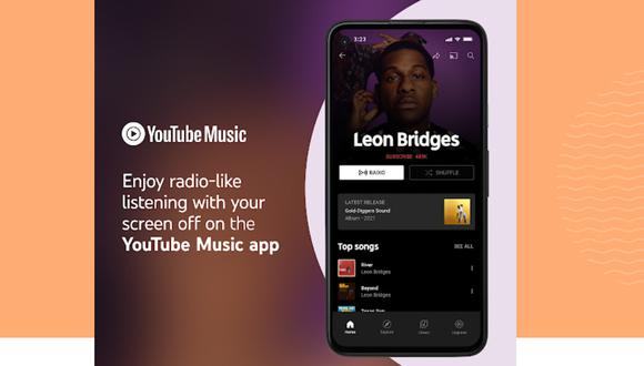 YouTube Music permitirá escuchar la música en segundo plano totalmente gratis. | Foto: Blog de YouTube