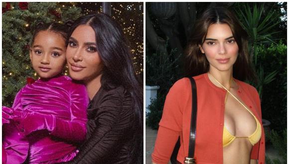 Kim Kardashian comparó a su hija Chicago con Kendall Jenner. (Foto: @kimkardashian / Instagram)