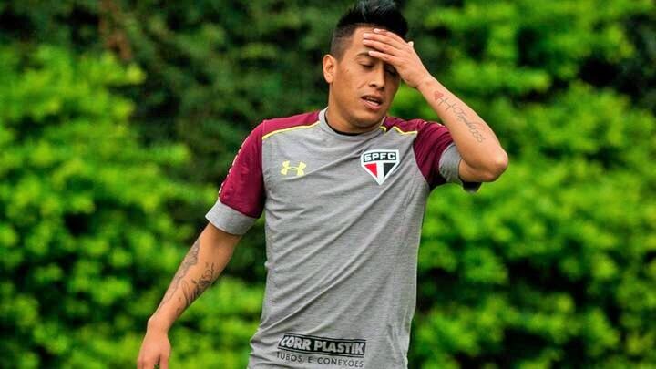 Christian Cueva se enteró hoy que Dorival Júnior dejó de ser entrenador de Sao Paulo