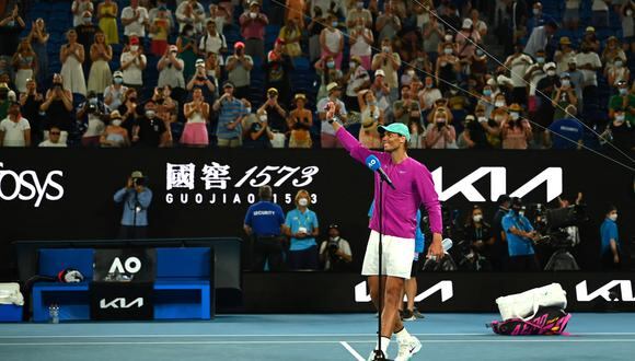 Rafael Nada solo ha ganado una vez el Australian Open. (Foto: Reuters)