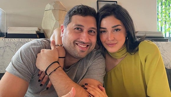 Alejandra Capetillo y su novio libanés Nader Shoueiry (Foto: Alejandra Capetillo / Instagram)