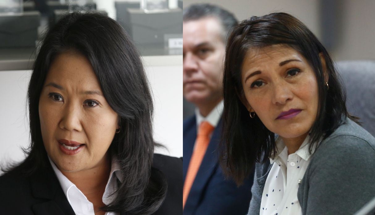Milagros Salazar, parlamentaria de Fuerza Popular, sostuvo que Keiko Fujimori tiene una "mirada parcializada" de la situación política del país. (Fotos: GEC)