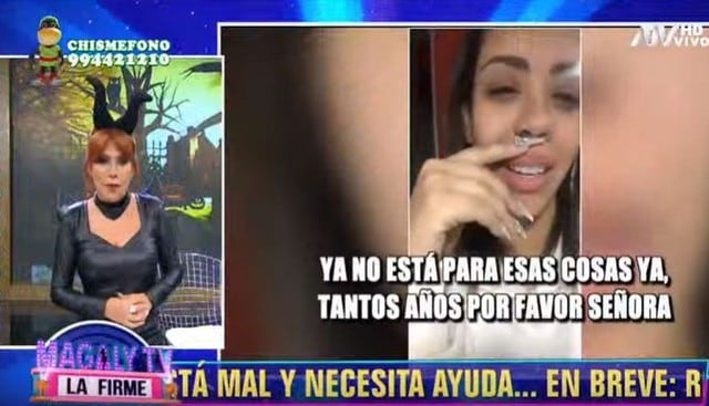 Magaly Medina respondió con todo a Mirella Paz. (Imagen: ATV)