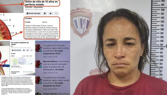 Marielys del Carmen Yedr fue detenida y podría ser procesada por "donación con propósito de lucro". (Foto: Twitter)