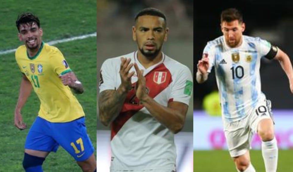 El XI de la fecha 5 de Conmebol por las Eliminatorias Qatar 2022. (Foto: Agencias)