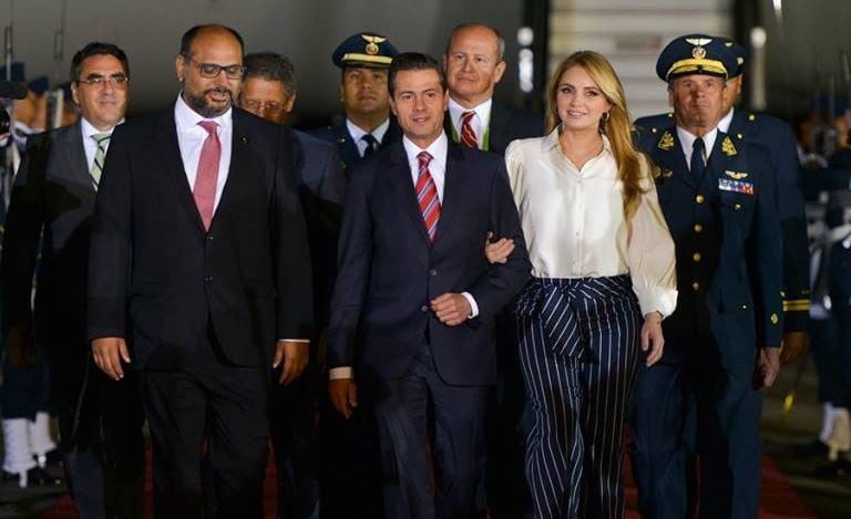 Cumbre de las Américas: Angélica Rivera llegó a Lima con su esposo Enrique Peña Nieto (Foto: Facebook)