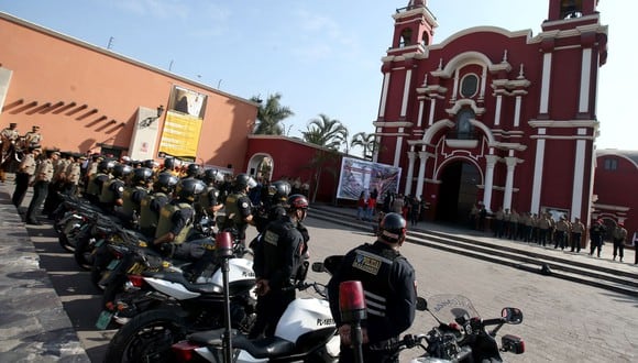 Cinco mil policías protegerán a fieles durante la Semana Santa (Foto: Referencial/Andina)