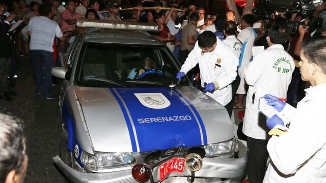 ‘Motorizados de Surquillo’ mataron sereno en Barranco.