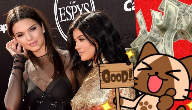Kendall Jenner y su hermana Kylie sacaron una colección de polos hace unos meses, la cual fue muy criticada. (Composición: Trome.pe / Fotos: AFP)