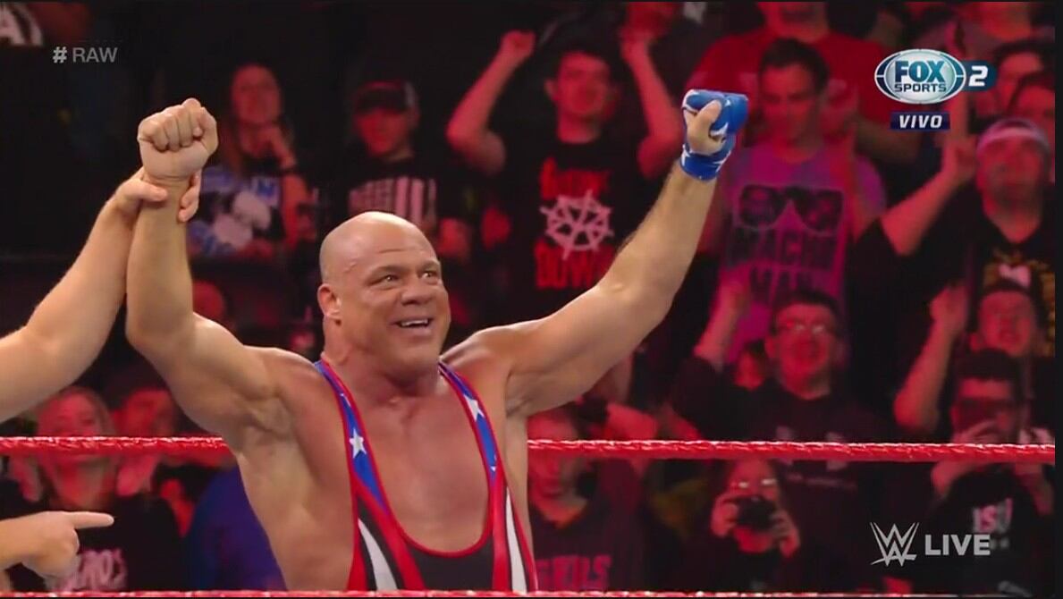 Kurt Angle dirá adiós a la lucha profesional. (Captura Fox Sports 2)