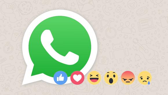 WhatsApp estaría pronto a lanzar las reacciones en su app. | Foto: Composición Trome