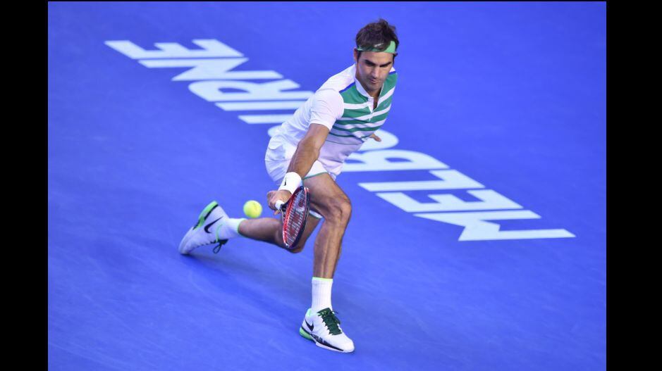 Roger Federer perdió ante Novak Djokovic en el Australian Open. (AFP)