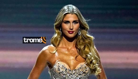 Alessia Rovegno habla con Trome sobre supuesto boicot en el Miss Universo. Foto AFP