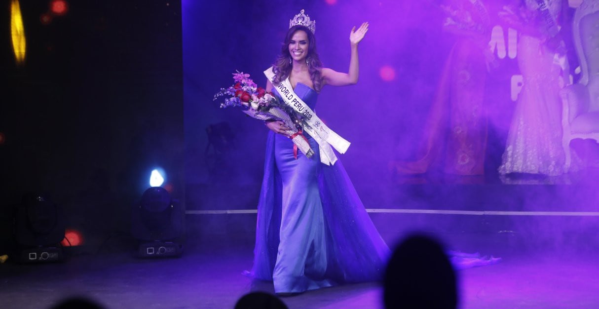 Actual Miss Perú Mundo no tiene título universitario y deberá devolver corona que ganó en concurso. (Fotos: USI)