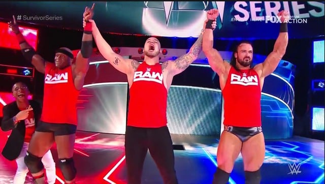 WWE Monday Night RAW superó ampliamente a SmackDown Live. (Captura Fox Action)