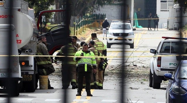 Nueve muertos y más de 50 heridos dejó la explosión de un cochebomba en Bogotá. (Fotos: Agencias)