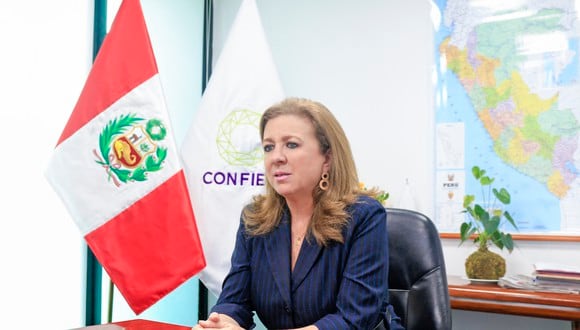 La presidenta de la Confiep consideró que ahora con Walter Martos el sector privado tendrá más participación para aportar con la lucha contra el COVID-19 en el país. (Foto: GEC)