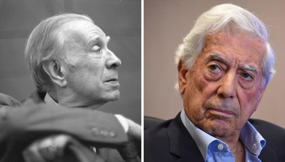 Mario Vargas Llosa no solo habla de las dos entrevistas que le realizó a Jorge Luis Borges, sino que intenta reconstruir el mundo que hizo el argentino en sus cuentos. (AFP/ EFE).
