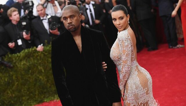 Kim Kardashian y Kanye West estarían pasando por un mal momento. (Composición: Trome.pe / Fotos: AFP)