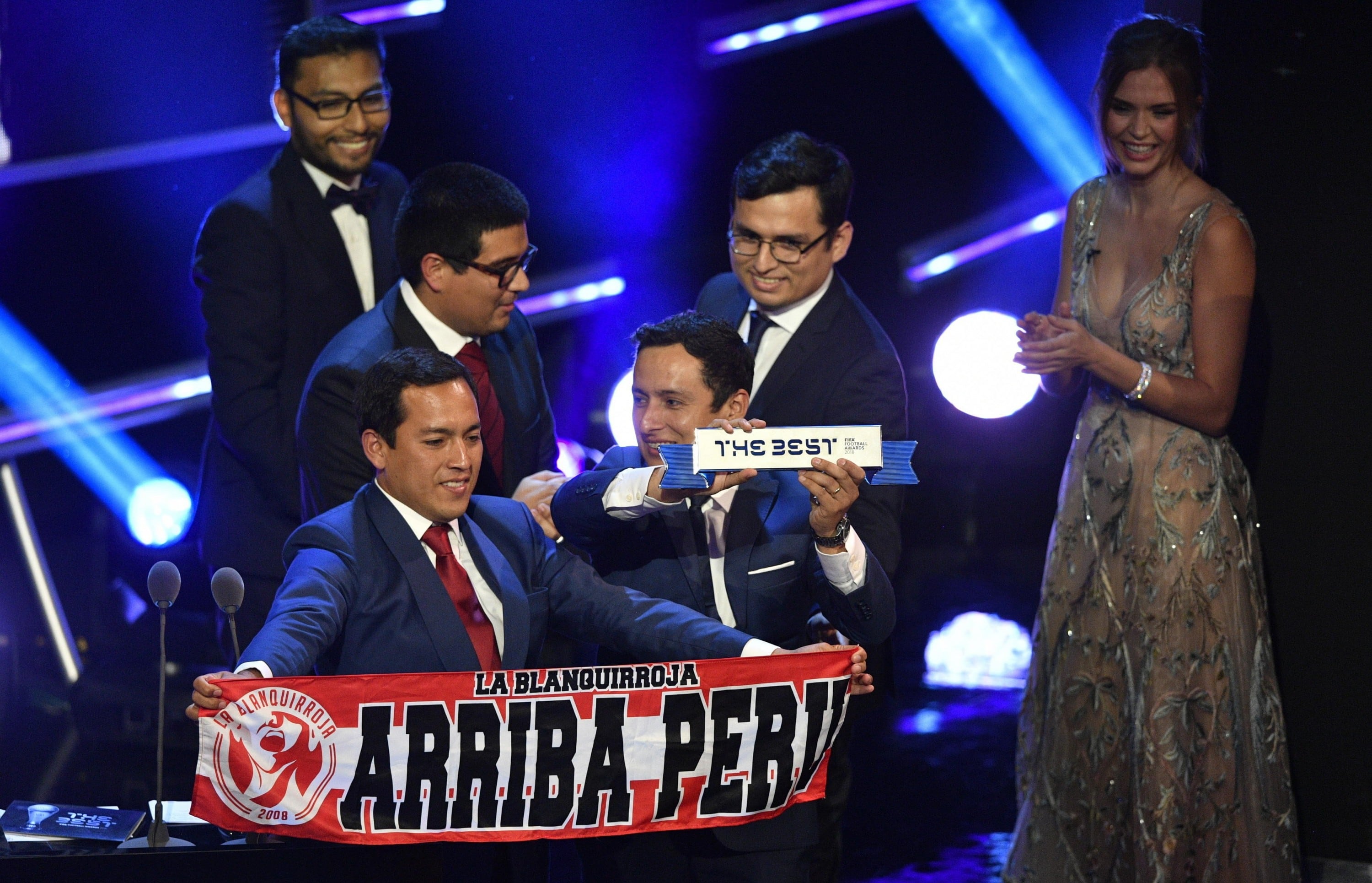 Hinchada peruana se consagró a la Mejor Afición del 2018 para la FIFA.