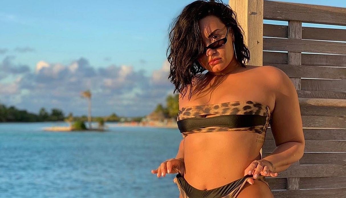 Demi Lovato cautiva a todos con sensuales fotografías de sus vacaciones en Bora Bora. (Foto: @ddlovato)