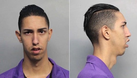 Peter La Anguila fue arrestado por la policía de Miami