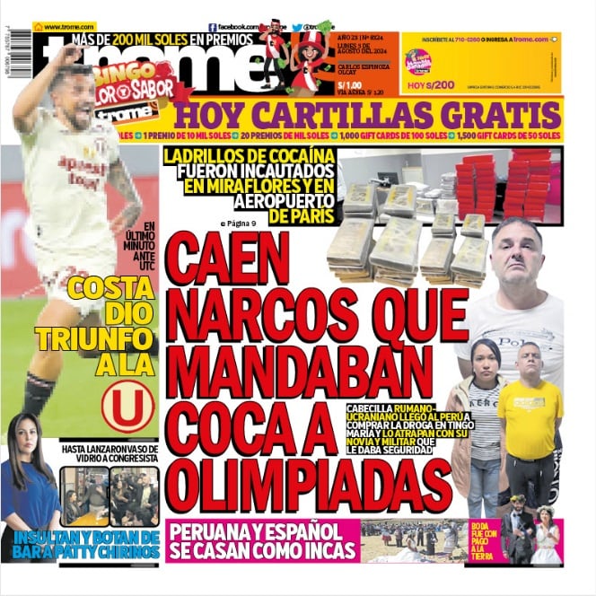 Portada Trome