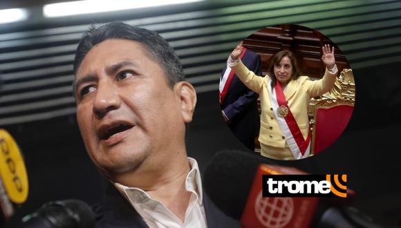 Líder de Perú Libre también señaló que le tiene "estima" a Pedro Castillo. Foto: Joel Alonzo / @photo.gec