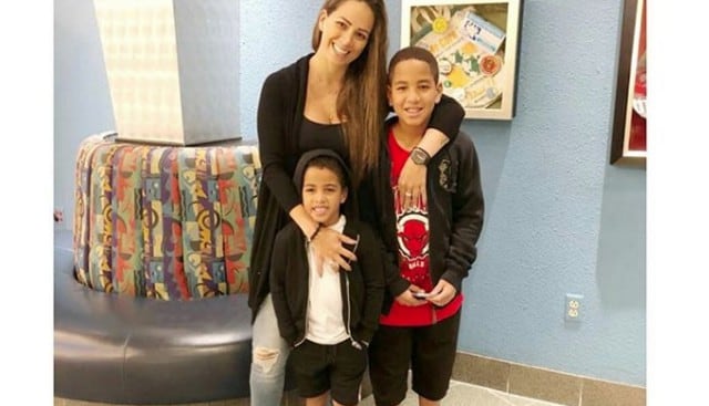 Melissa Klug con sus hijos (Foto: Instagram)