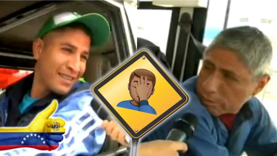 YouTube viral: venezolano conoce las señales de tránsito más que los chóferes peruanos