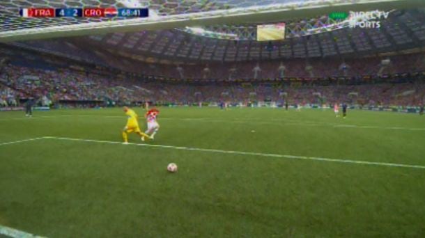 Francia vs Croacia: Gol de Mandzukic (Autor: FIFA | Fuente: DirecTV)