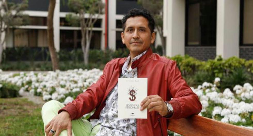 Christopher Rojas, autor de 'Sentencias personales'. (Foto: María José Chávez)