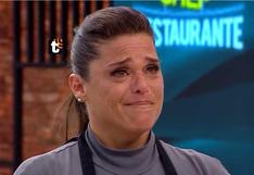 Giovanna Válcárcel dijo adiós a El Gran Chef Famosos y se fue entre lágrimas