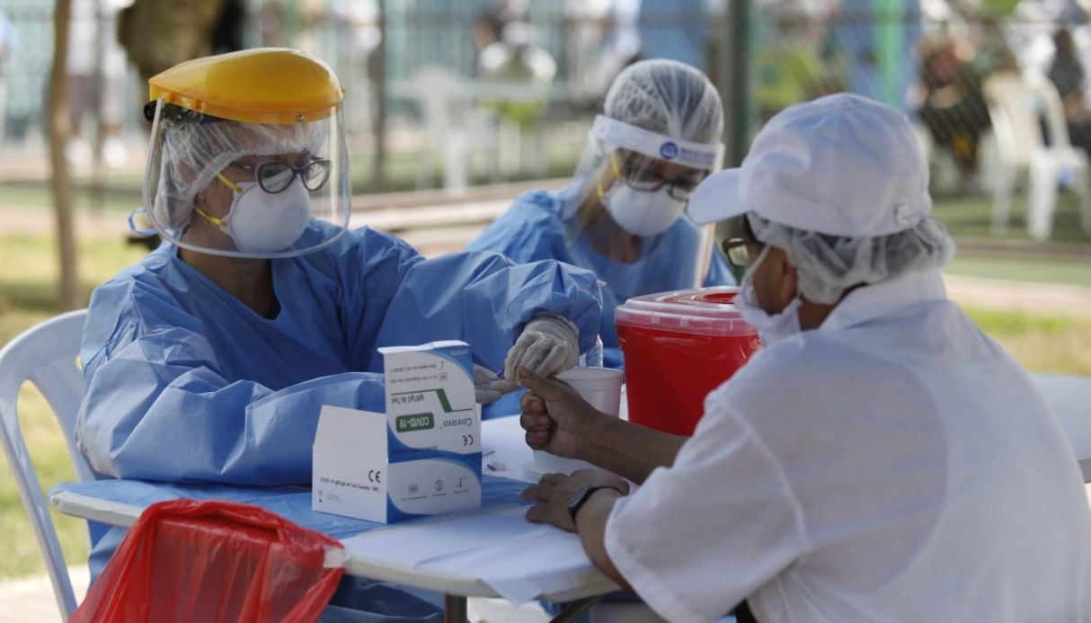 40% de comerciantes del mercado San Felipe de Surquillo dieron positivo a prueba de coronavirus | Foto: Diana Marcelo | GEC | TROME