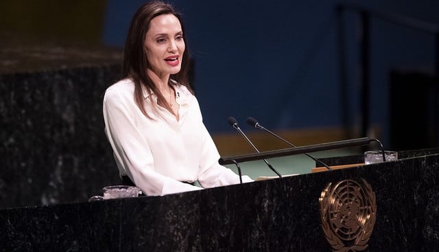 Angelina Jolie calificó la ruptura con Brad como un “momento complicado”.&nbsp;&nbsp;(Foto: AFP)