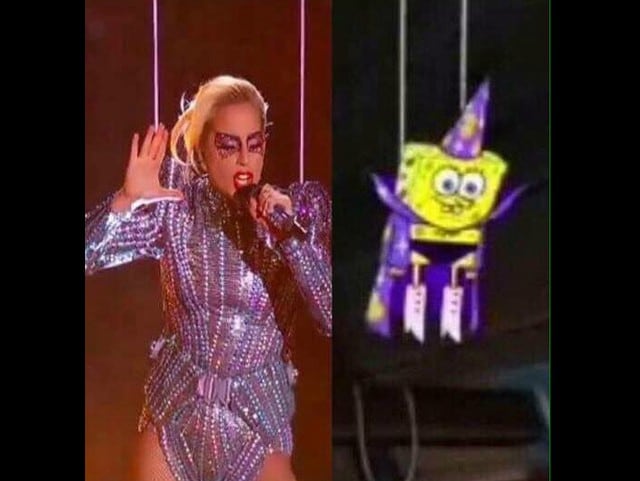 El Super Bowl y Lady Gaga dieron pie a memes.