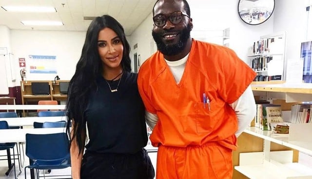 Kim Kardashian estuvo en una cárcel de Washington como parte de las grabaciones de un documental. (Foto: oxygen)