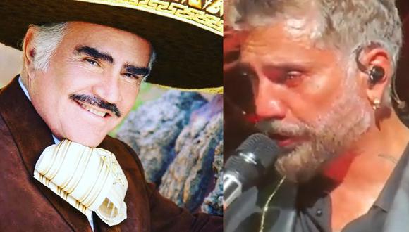 Vicente Fernández: Alejandro Fernández lloró al entonar canción de su padre  | VIDEO | ESPECTACULOS 