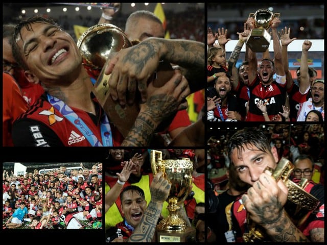 Paolo Guerrero campeón con Flamengo: Explosivo y emotivo festejo del título del Torneo Carioca