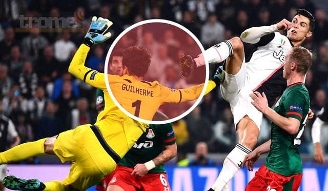 Terrible patada de Cristiano Ronaldo en el Juventus vs  Lokomotiv