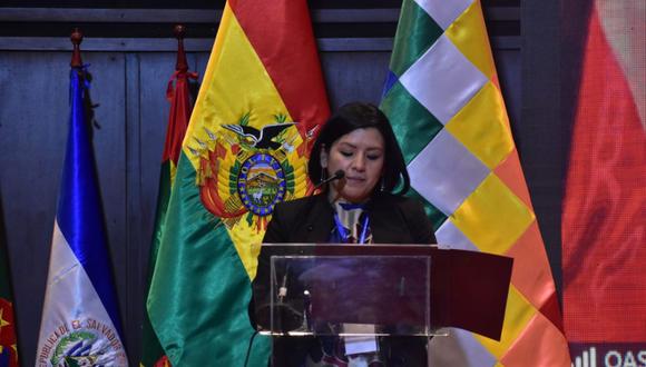 Carina Ruth Palacios Quincho fue cesada como embajadora de Perú en Bolivia. (Foto: Embajada de Perú en Bolivia)