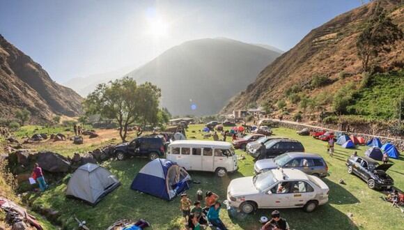 El camping es una de las actividades más comunes en Matucana. (Foto: GEC)
