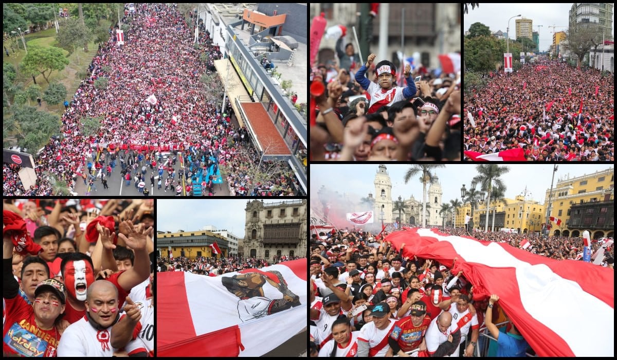 Rojo, blanco y mucha pasión, así se vive el final de la Copa América 2019 en todas las regiones del país
