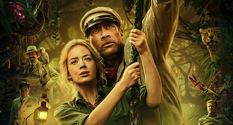 Dwayne Johnson y Emily Blunt son los protagonista de “Jungle Cruise”. (Foto: Disney)